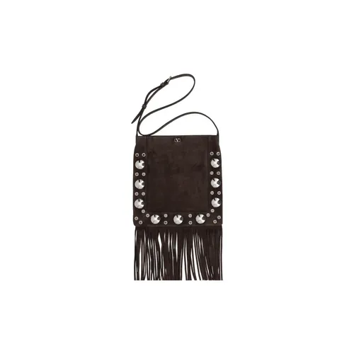 Studded Fringe Crossbody Bag - Valentino Garavani - Modalova