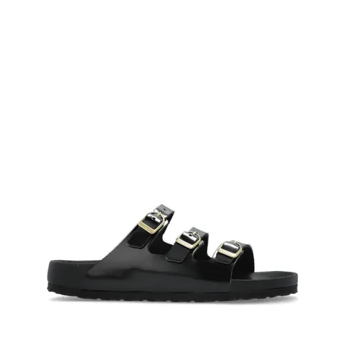 Black Slip-On Buckle Sandals - Birkenstock - Modalova