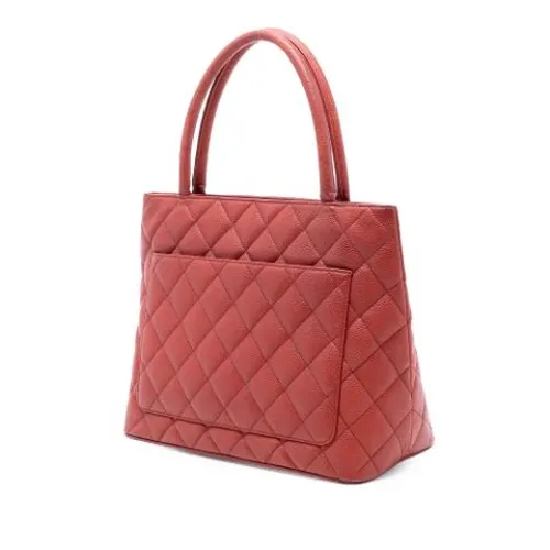 Pre-owned Vintage Leather Tote Bag - Chanel Vintage - Modalova