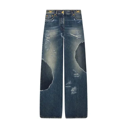 Wide Jeans - Versace - Modalova