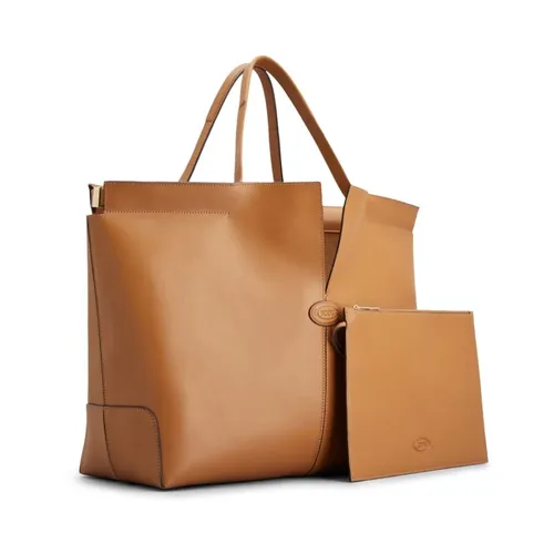Folio Leather Tote - Tod's - Modalova