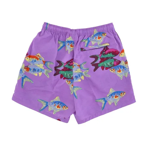 Lavender Silk Multi Men's Shorts - Obey - Modalova