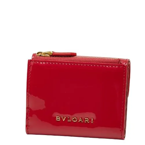 Pre-owned Leather Wallet - Bvlgari Vintage - Modalova