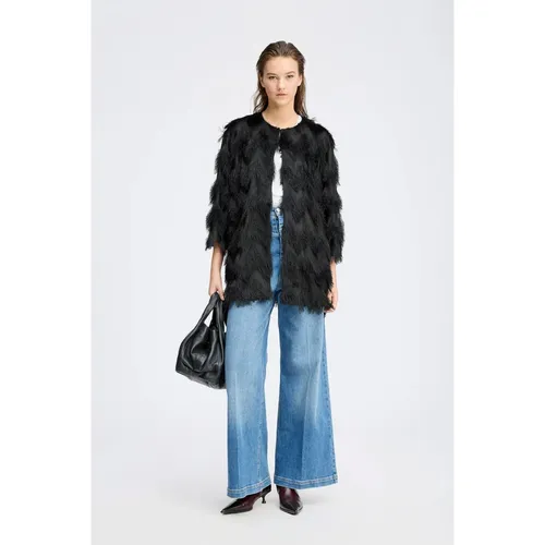 Faux Fur Shearling Jackets - Munthe - Modalova