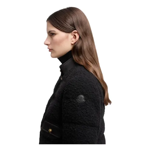 Blandy Wool-blend Bouclé Short Down Jacket - Moncler - Modalova