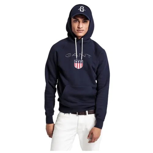 Adjustable Hooded Sweatshirt - Gant - Modalova