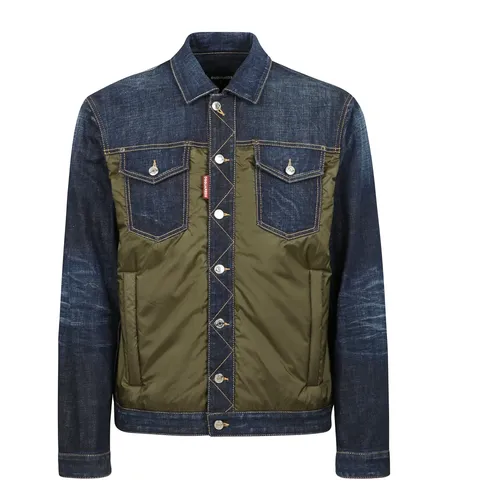 Denim Sporty Jacket - Dsquared2 - Modalova