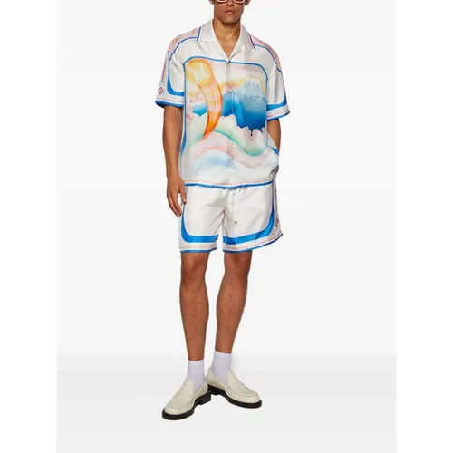 Drawstring Shorts - Casablanca - Modalova