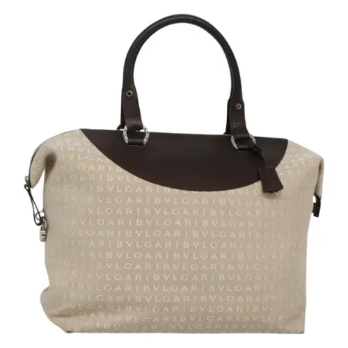 Pre-owned Canvas handbags - Bvlgari Vintage - Modalova