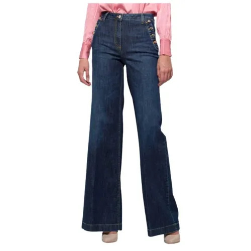 Kocca - Jeans > Wide Jeans - Blue - Kocca - Modalova