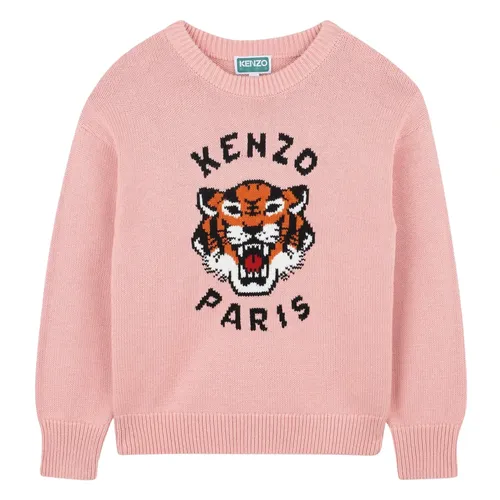 Lucky Tiger Knitted Jumper - Kenzo - Modalova