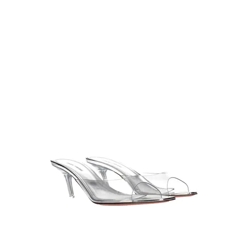 PVC Stiletto Heel Sandals - Amina Muaddi - Modalova