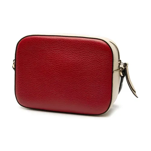 Pre-owned Leather Camera Bag - Gucci Vintage - Modalova