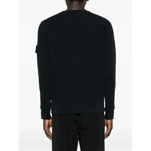 Waffle Knit Sweatshirt - Stone Island - Modalova