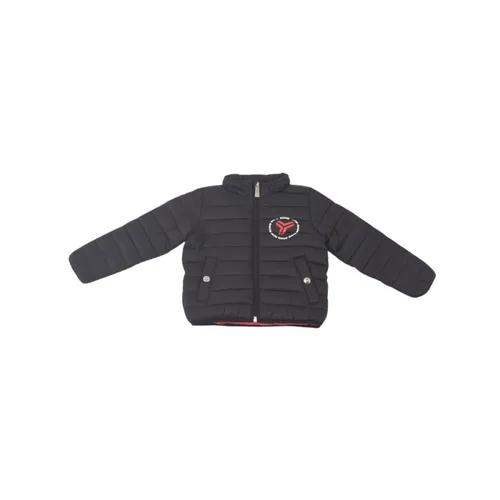 Two-Tone Logo Print Puffer Jacket - Richmond - Modalova