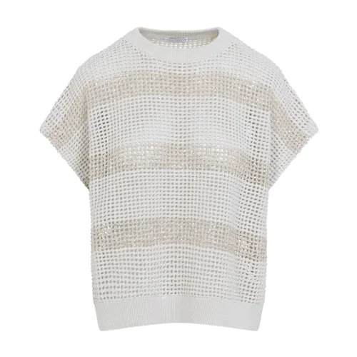Round-neck Knitwear - Brunello Cucinelli - Modalova