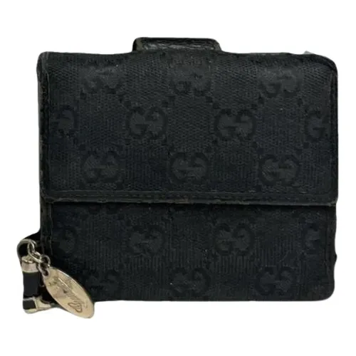 Pre-owned Leather Wallet - Gucci Vintage - Modalova