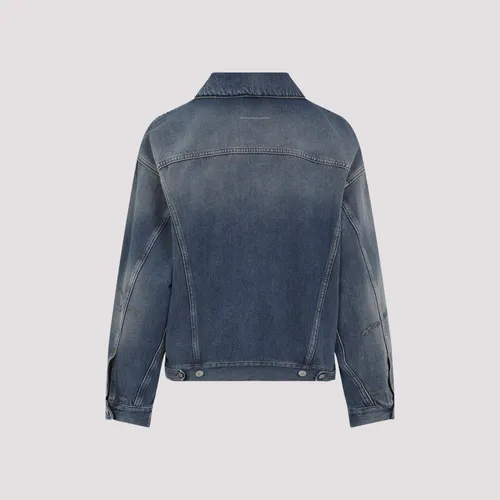 Blue Jacket - MM6 Maison Margiela - Modalova