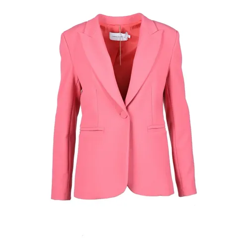 Elegant Jacket with Unique Blend Fabric - Simona Corsellini - Modalova