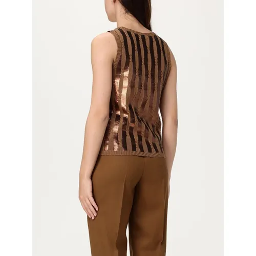 Sequin Knit Tank Top - Max Mara - Modalova
