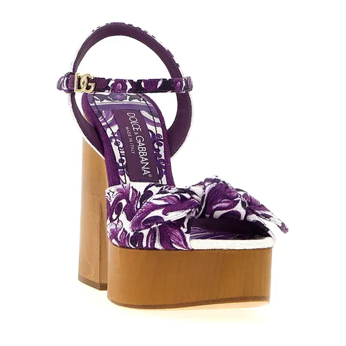 Maiolica Sandals - Dolce & Gabbana - Modalova