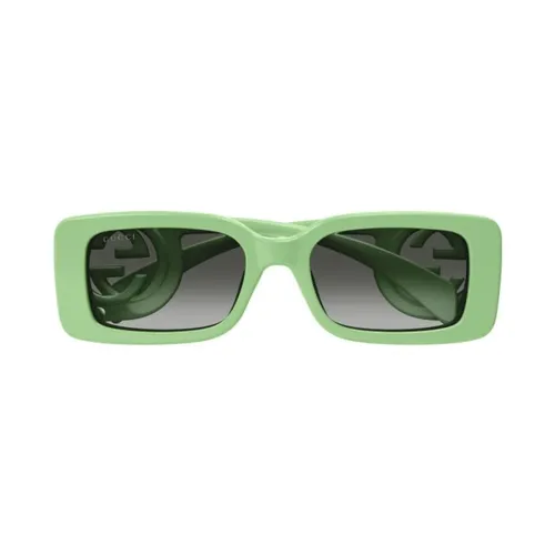 Rectangular Sunglasses - Gucci - Modalova