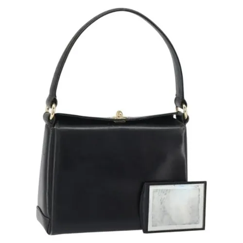 Pre-owned Leather Handbag - Gucci Vintage - Modalova