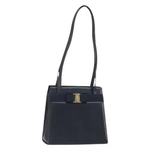 Pre-owned Leather Shoulder Bag - Salvatore Ferragamo Pre-owned - Modalova