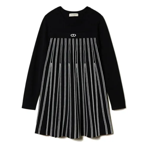Bicolor Dress - Twinset - Modalova