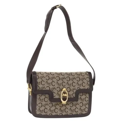 Pre-owned Canvas Shoulder Bag - Celine Vintage - Modalova