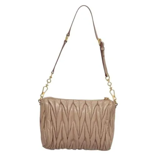 Pre-owned Zip crossbody bag - Miu Miu Pre-owned - Modalova