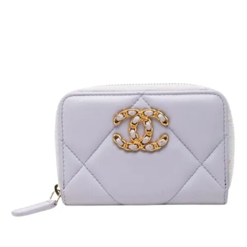 Pre-owned Leather Wallet - Chanel Vintage - Modalova