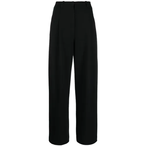 Trousers > Wide Trousers - - Emporio Armani - Modalova