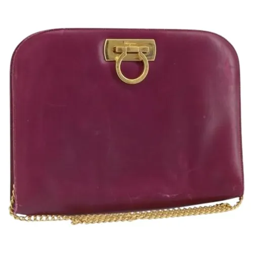 Pre-owned Leather Shoulder Bag - Salvatore Ferragamo Pre-owned - Modalova