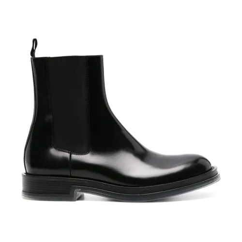 Black Chelsea Float Boots - Alexander McQueen - Modalova
