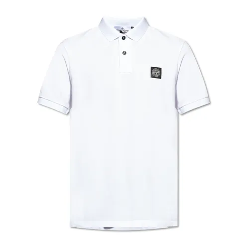 Polo with logo - Stone Island - Modalova
