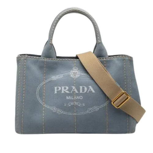 Pre-owned Canvas Satchel - Prada Vintage - Modalova