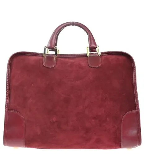 Pre-owned Suede Handbag - Loewe Pre-owned - Modalova