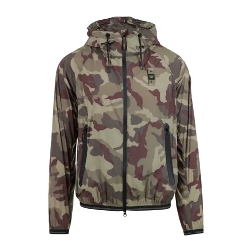Windbreaker Jacket - Blauer - Modalova