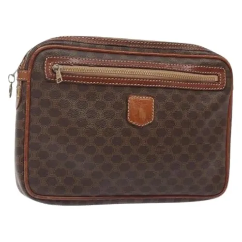 Pre-owned Vintage Canvas Clutch - Celine Vintage - Modalova