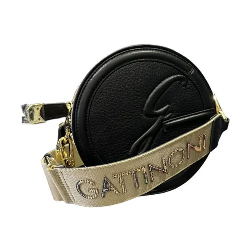 Modern Black Shoulder Bag - Gattinoni - Modalova
