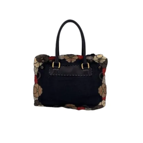 Pre-owned Canvas Handbag - Fendi Vintage - Modalova