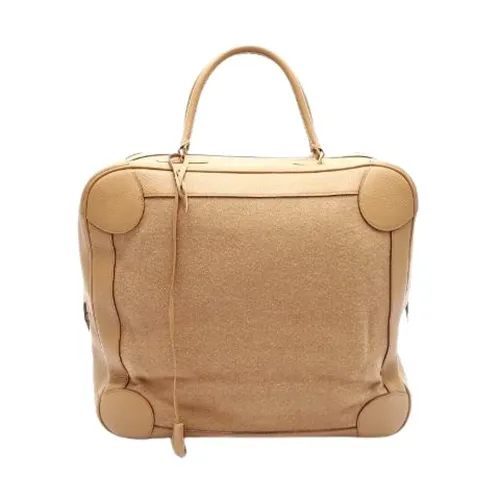 Pre-owned Wool Handbag - Hermès Vintage - Modalova
