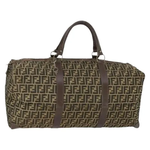 Pre-owned Canvas Weekend Bag - Fendi Vintage - Modalova