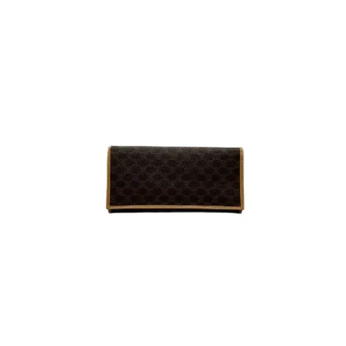 Pre-owned Leather Wallet - Celine Vintage - Modalova