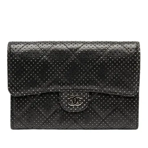 Pre-owned Leather Wallet - Chanel Vintage - Modalova