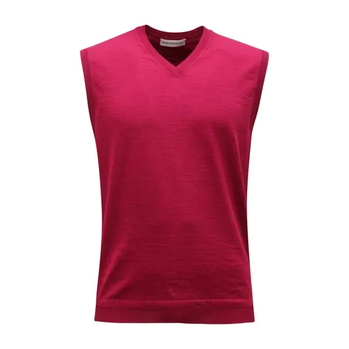 Model 107 Wool V-Neck Sleeveless Sweater - Goes Botanical - Modalova