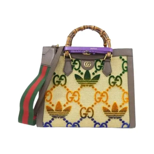 Pre-owned Canvas Handbag - Gucci Vintage - Modalova