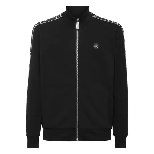 Fleece Tracksuit Jacket - Philipp Plein - Modalova