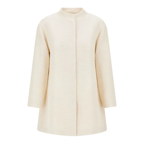 Coat In Veiled Sequins - Herno - Modalova